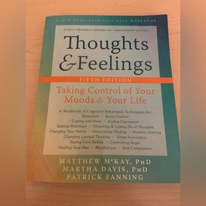 Cbt thoughts and feelings 5th edition taking control of your mood and life